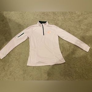 Womens Medium Columbia Golf Blue Jays Quarter Zip Pullover